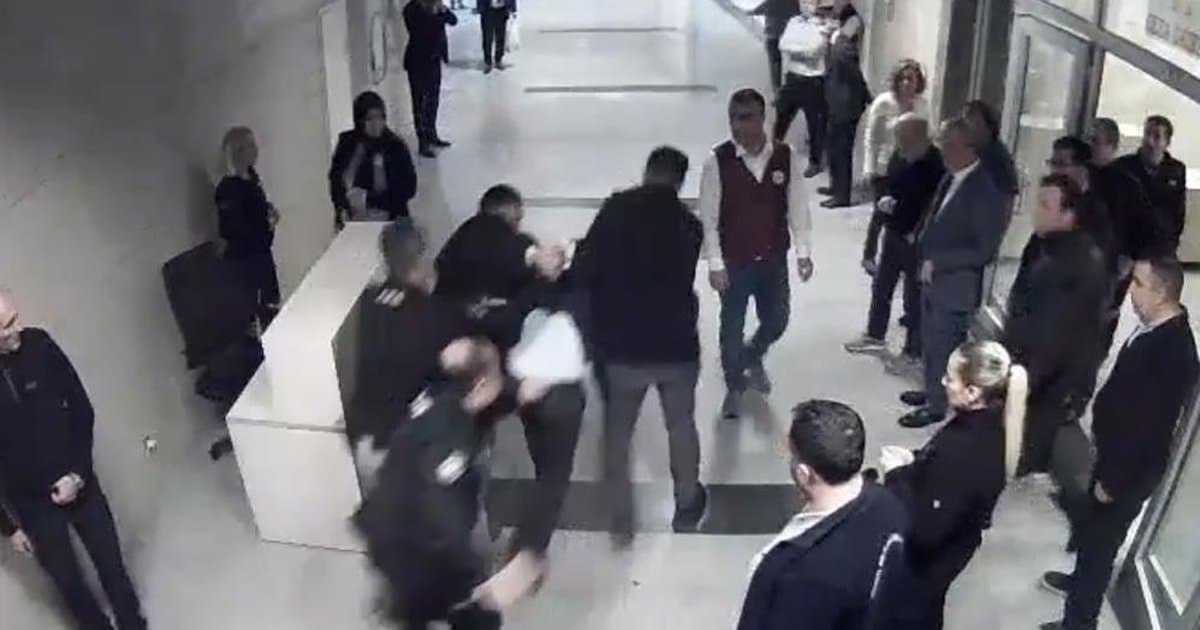 Savcı hakim Aslı K.'yi vurdu: Adliyede saldırı anı görüntülendi