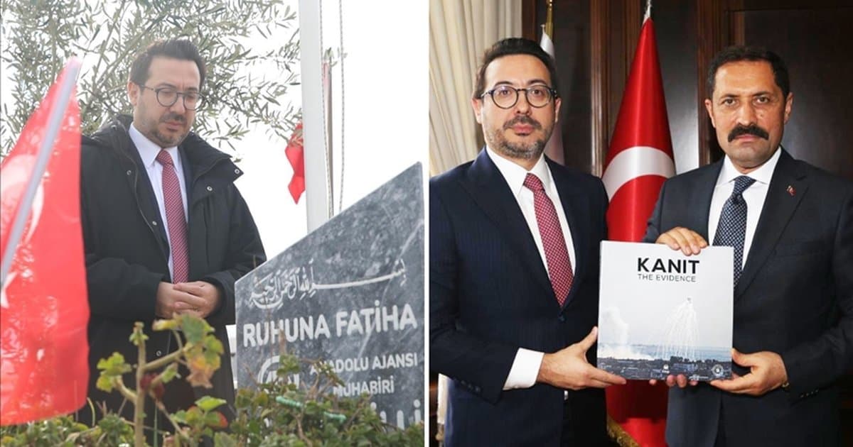 AA Yönetim Kurulu Başkanı Serdar Karagöz Hatay'da ziyaretlerde bulundu