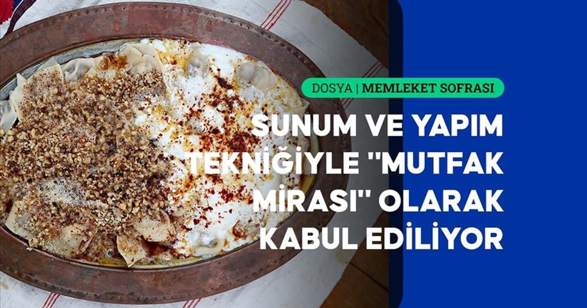 Sinop mantısı lezzetiyle dikkat çekiyor