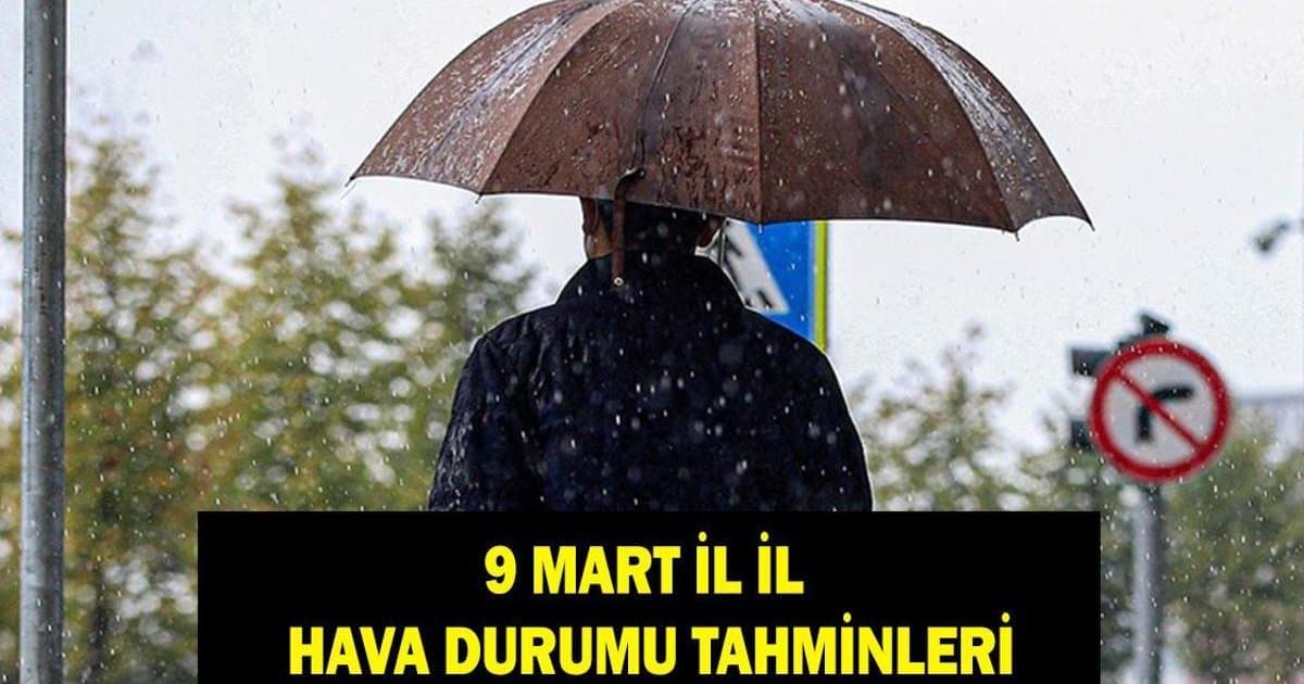 9 Mart hava durumu tahminleri: Kar yağacak mı?