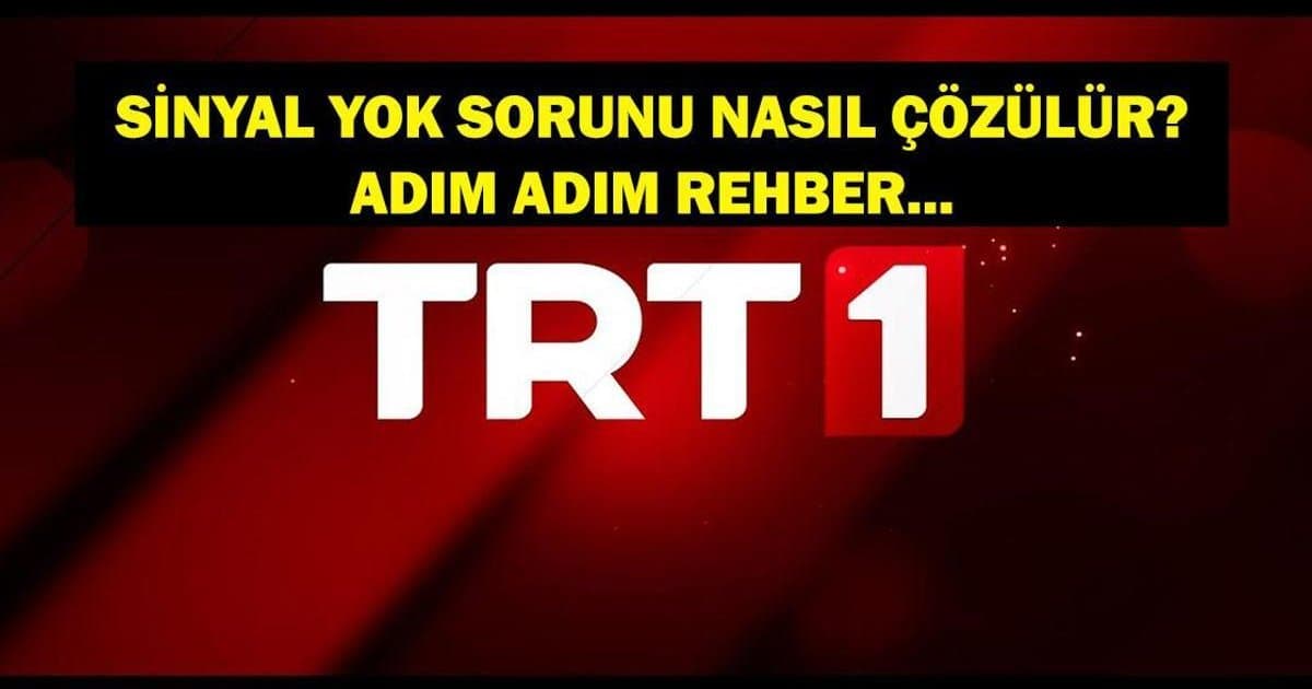 TRT 1 Sinyal Yok Sorunu: Çözüm Yolları