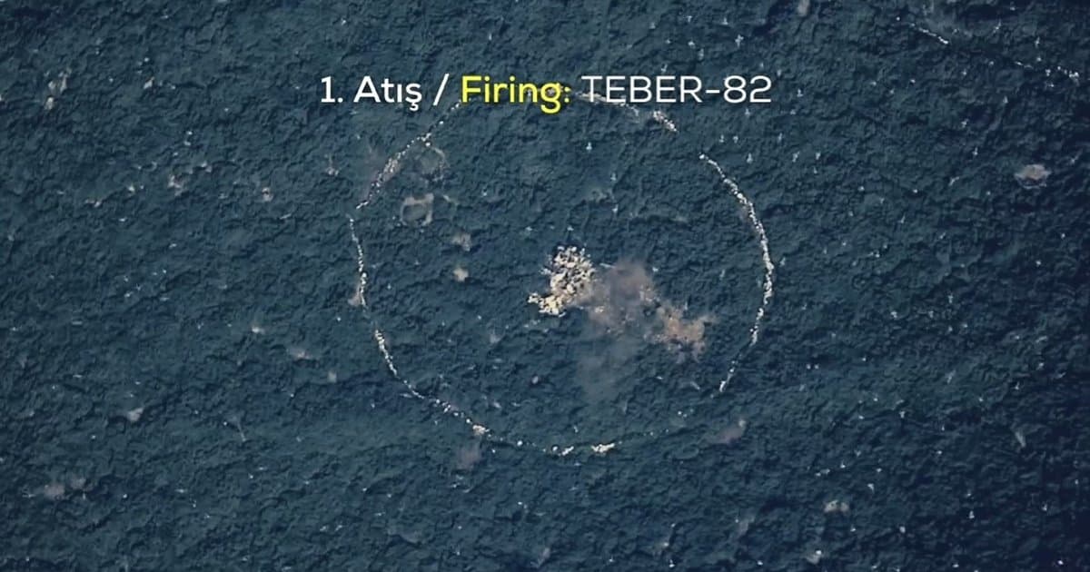 Bayraktar KIZILELMA yerli mühimmatlarla hedefi 12'den vurdu