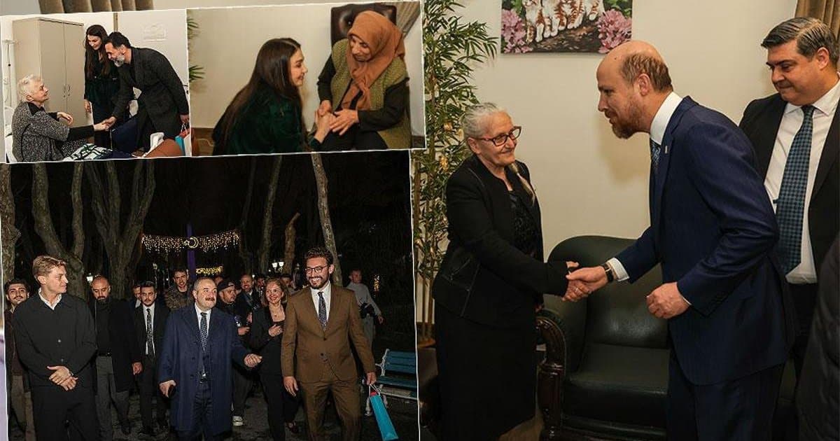 Darülaceze'de ünlülerle vefa buluşması