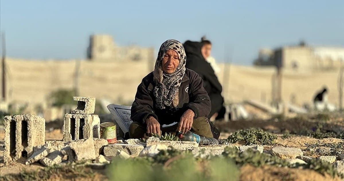 Gazze'de Ramazan Bayramı hüzünle karşılandı