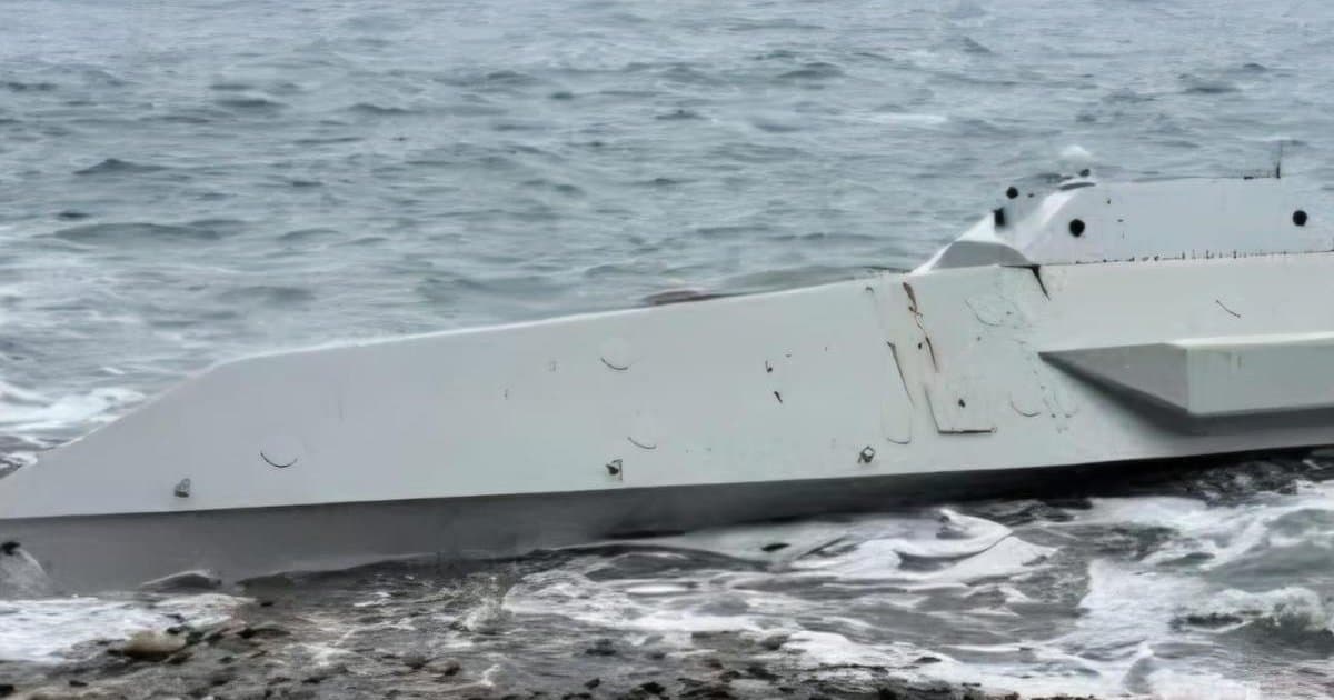 Ordu'da sahilde insansız deniz aracı bulundu