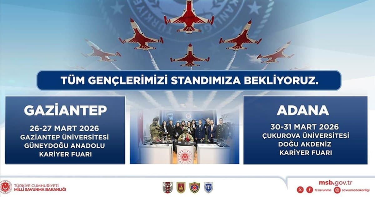 MSB, Bölgesel Kariyer Fuarları'nda gençlerle buluşacak