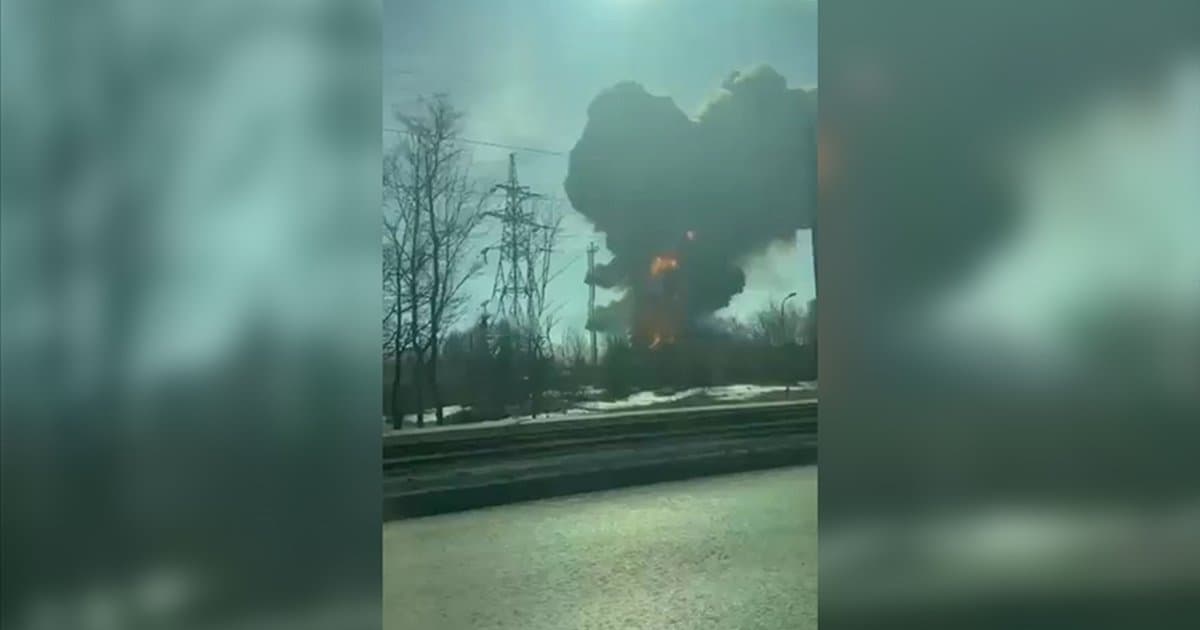 Rusya'nın Tataristan Cumhuriyeti'nde büyük petro-kimya tesisinde yangın