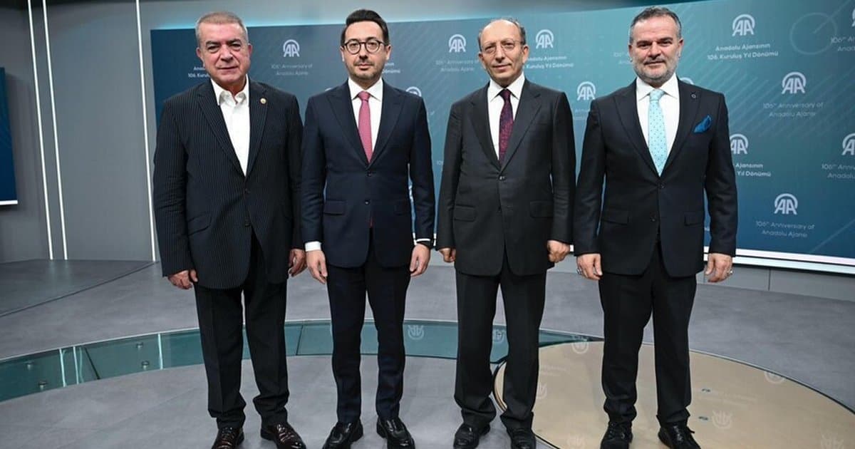 AA'nın 106. kuruluş yıl dönümü programına eski genel müdürler katıldı