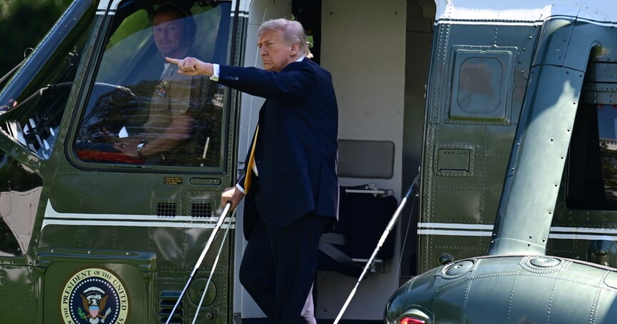 Trump'tan Beyaz Saray'a helikopter pisti planı