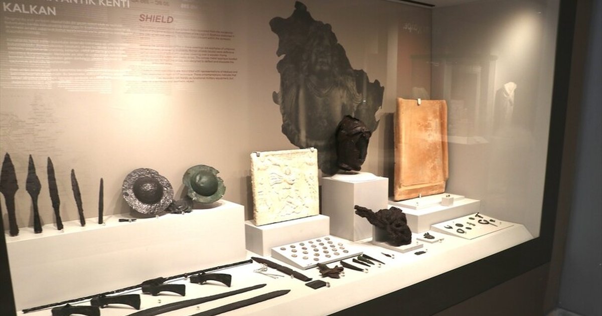 Gaziantep Arkeoloji Müzesi'nde 327 eser ilk defa sergileniyor