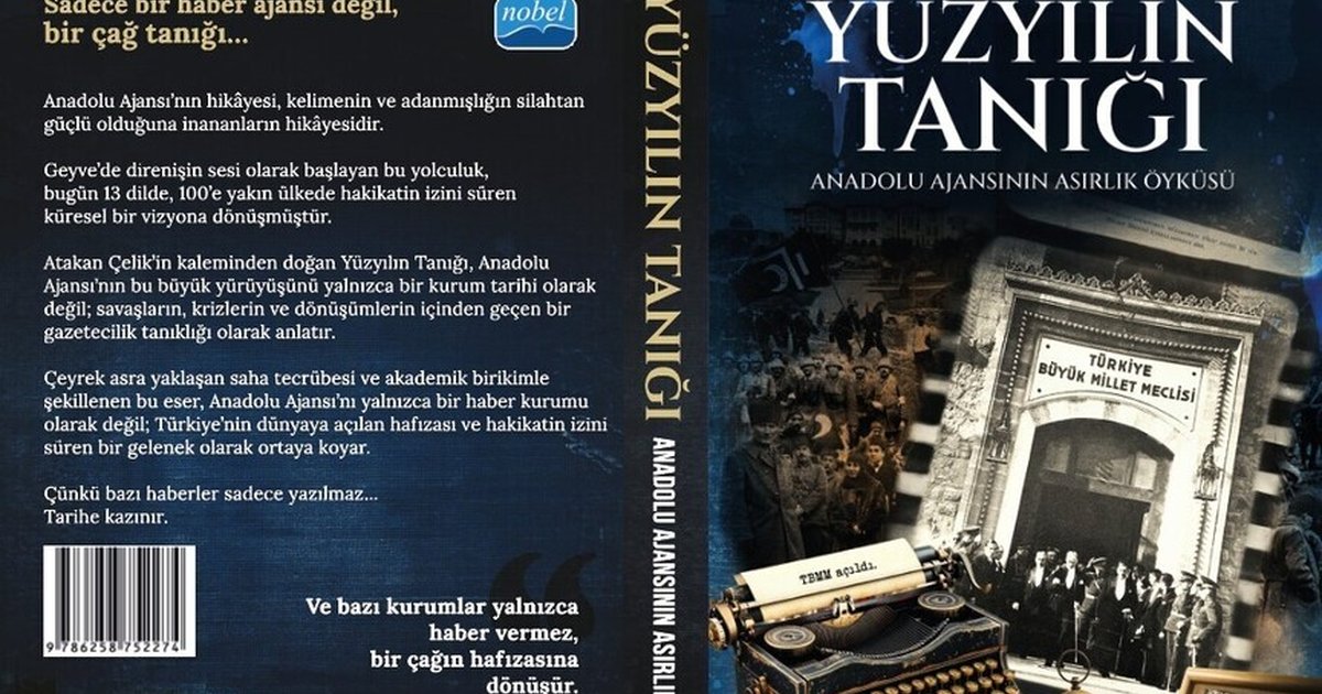 Anadolu Ajansı'nın asırlık öyküsü ödüle layık görüldü