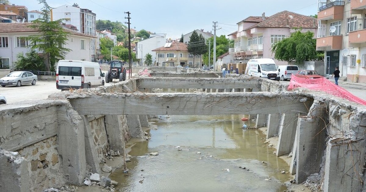 Samsun'un Havza ilçesinde sel sonrası hayat normale dönüyor