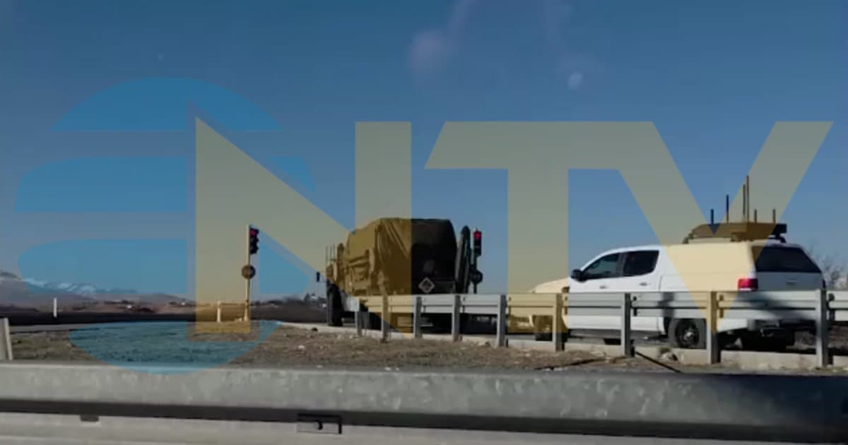 NTV Ekibi Patriot Parçalarını Görüntüledi