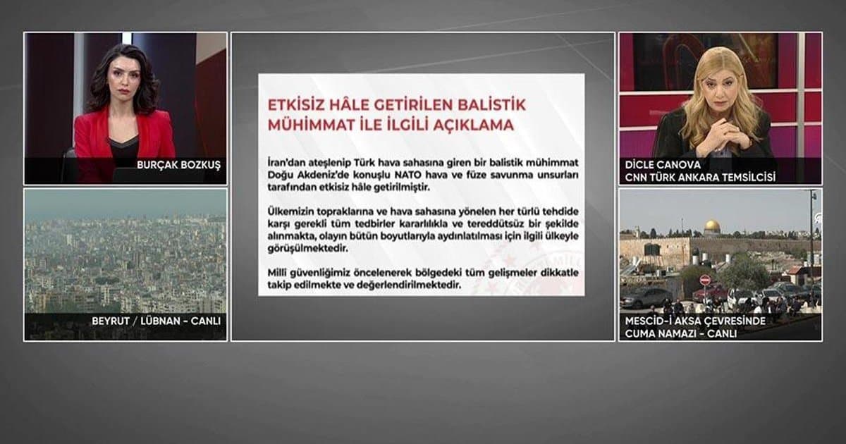 İran'dan fırlatılan füze engellendi: Türkiye'nin tavrı?