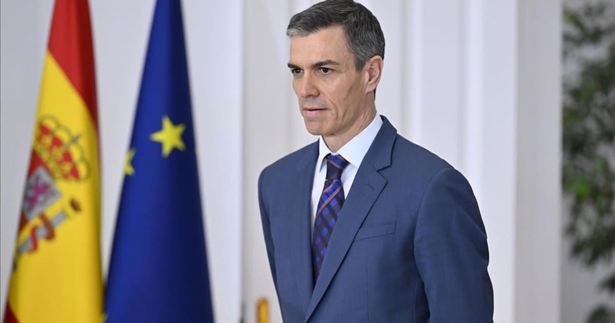 Sanchez'in 'savaşa hayır' mesajına Türkiye'den destek