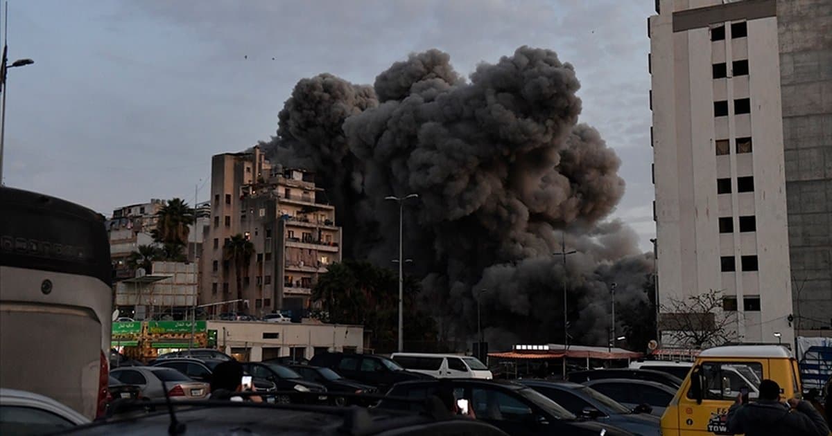 İsrail ordusu Beyrut'un güneyine saldırılarını sürdürüyor