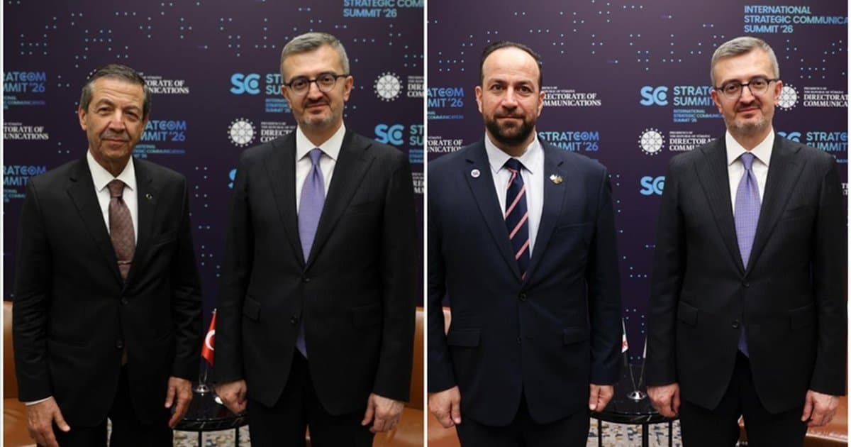 İletişim Başkanı Duran, STRATCOM Zirvesi'nde görüşmeler yaptı