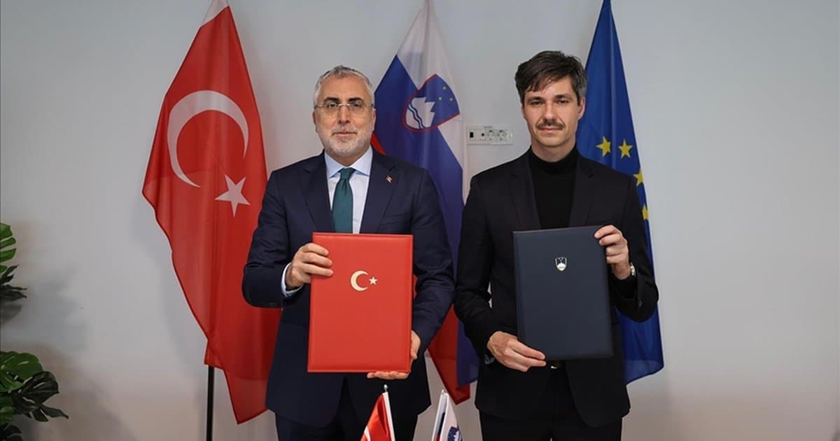 Türkiye ile Slovenya arasında Sosyal Güvenlik Anlaşması