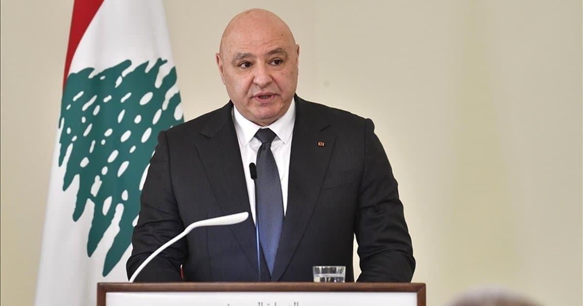 Lübnan Cumhurbaşkanı: İsrail'in müzakere girişimini görmezden gelmesi trajik