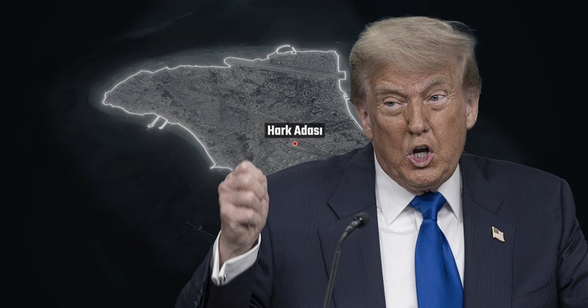 Trump'tan İran'a tehdit: Hark Adası ve petrol tesislerini yok ederiz