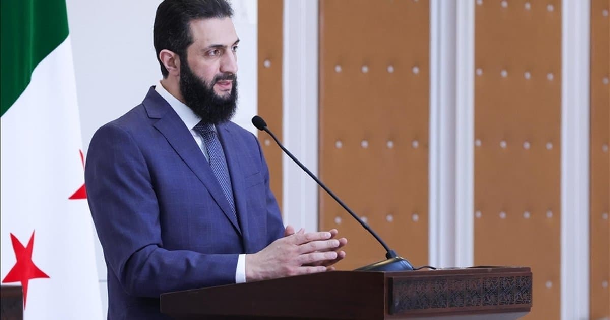 Suriye Cumhurbaşkanı Şara'dan İran'a müzakere çağrısı