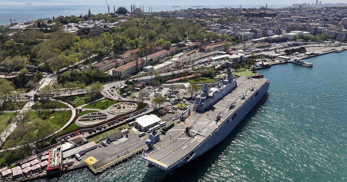 TCG Anadolu SAHA 2026 için ziyarete açıldı
