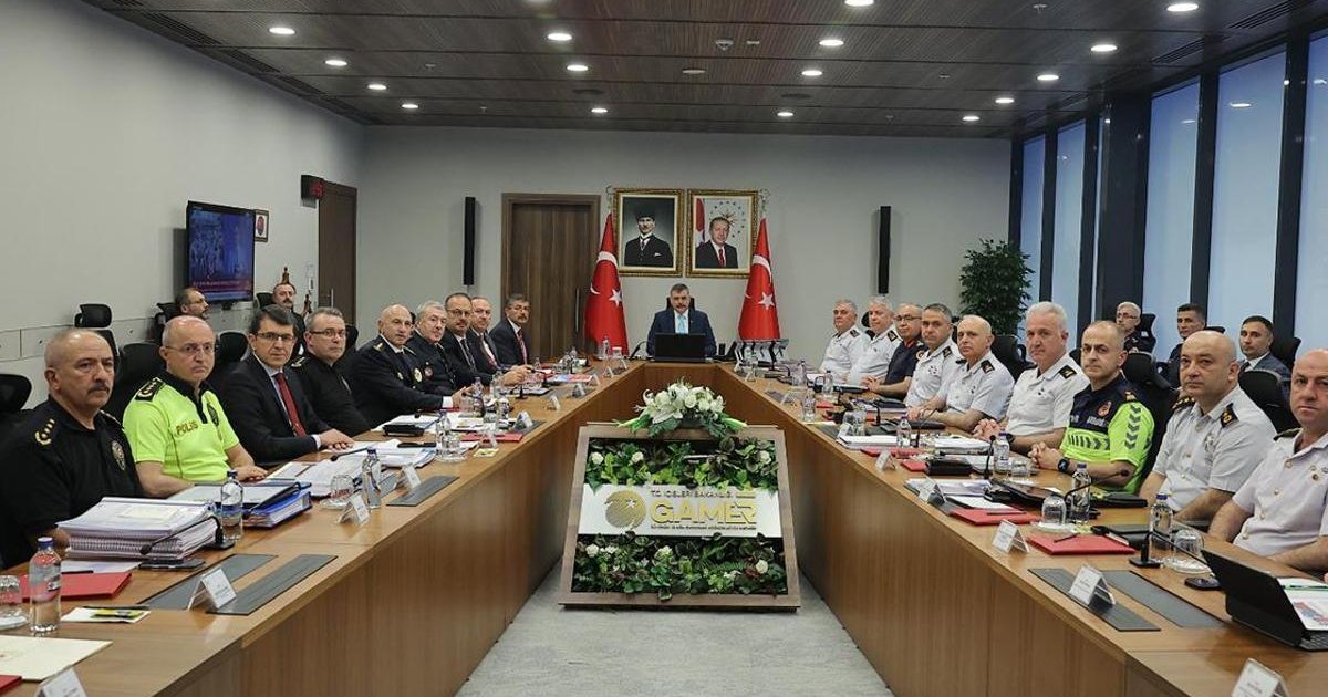 İçişleri Bakanlığı'nda NATO Zirvesi güvenlik toplantısı