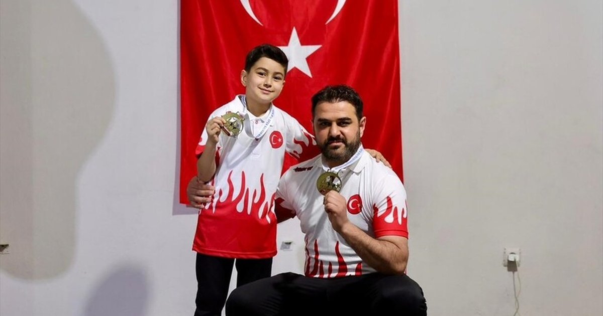 Baba-oğul wushu takımından yeni başarılar