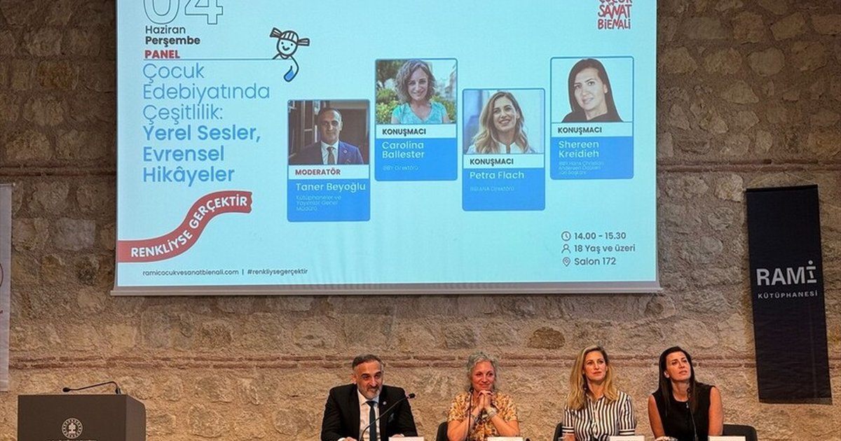 Rami Kütüphanesi'nde çocuk edebiyatı paneli düzenlendi