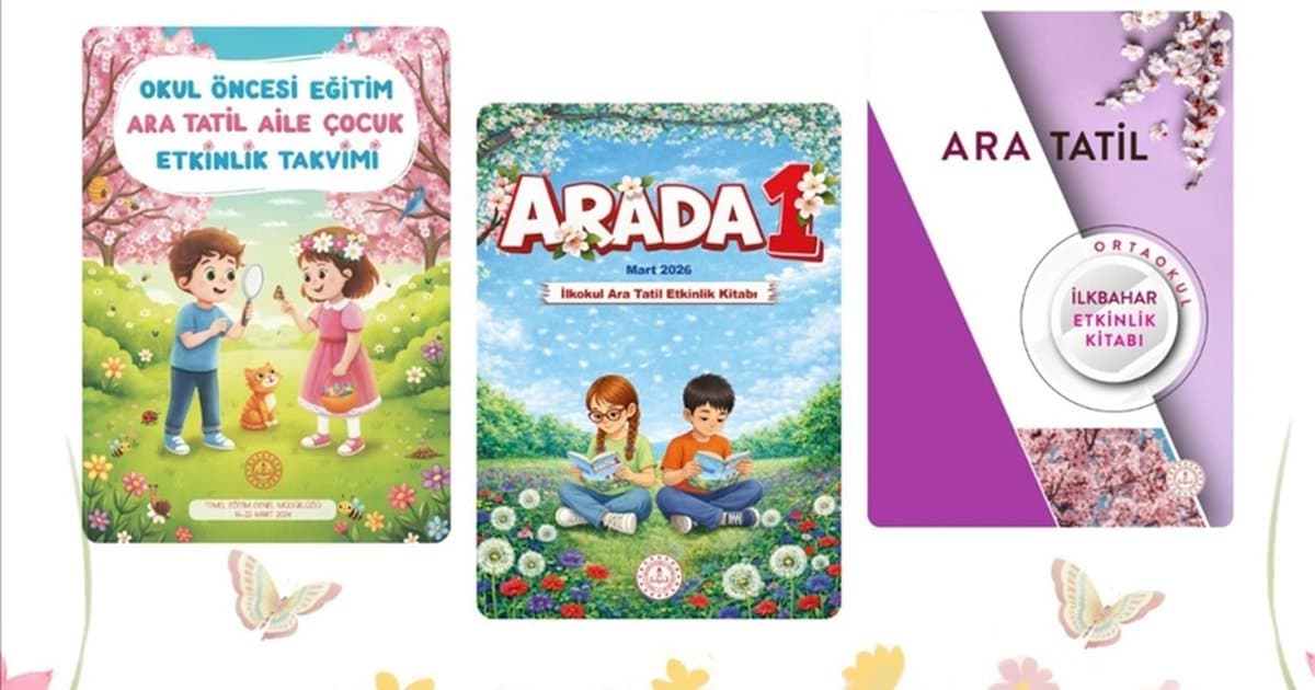 MEB'in ara tatil etkinlik kitapları erişime açıldı