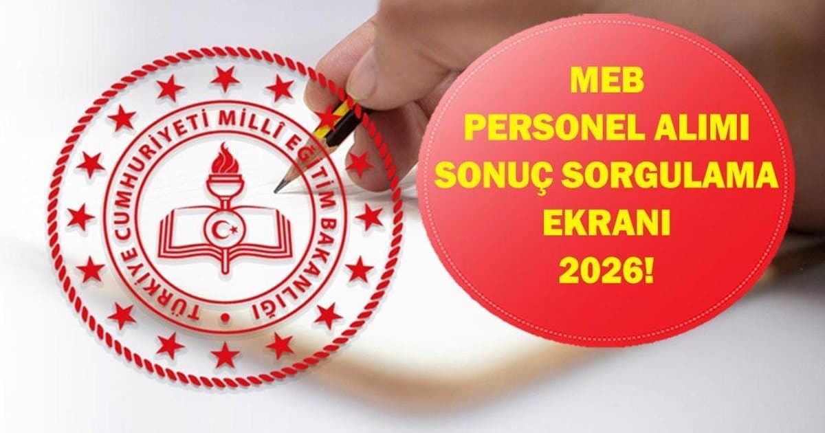 MEB Personel Alımı Sonuçları Açıklandı Mı?