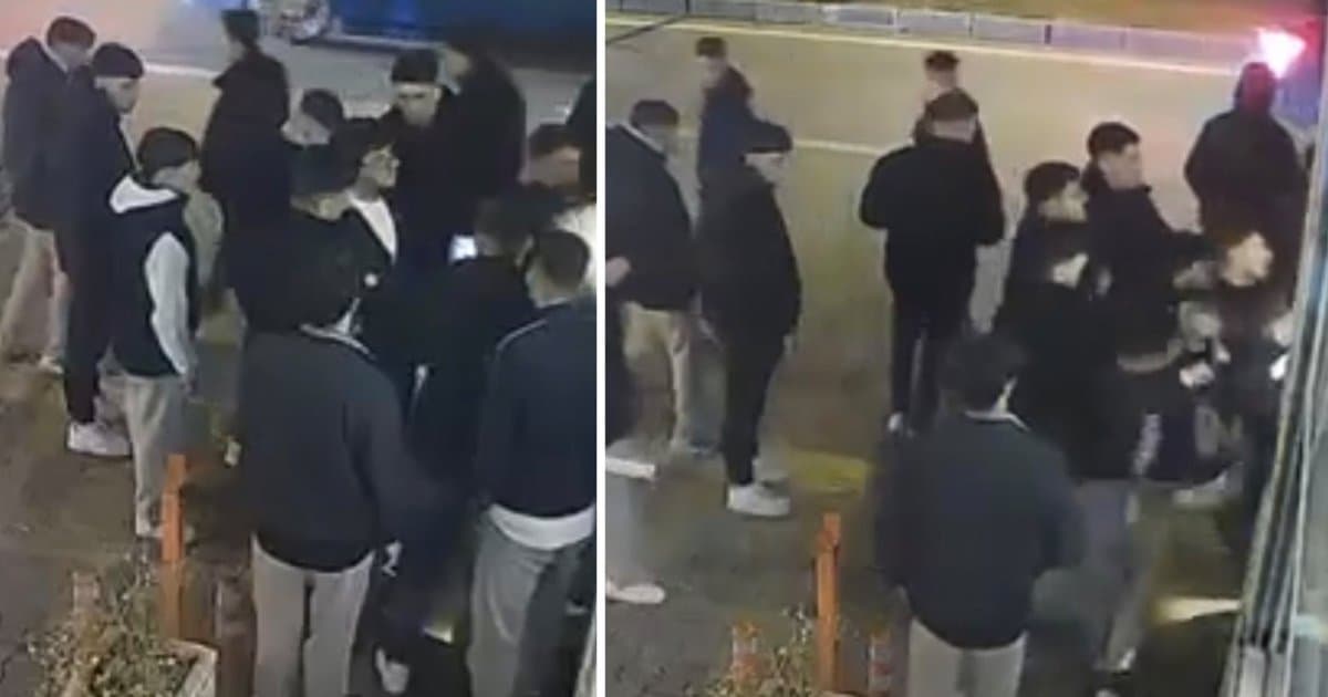 Bursa'da iki grup arasında kavga