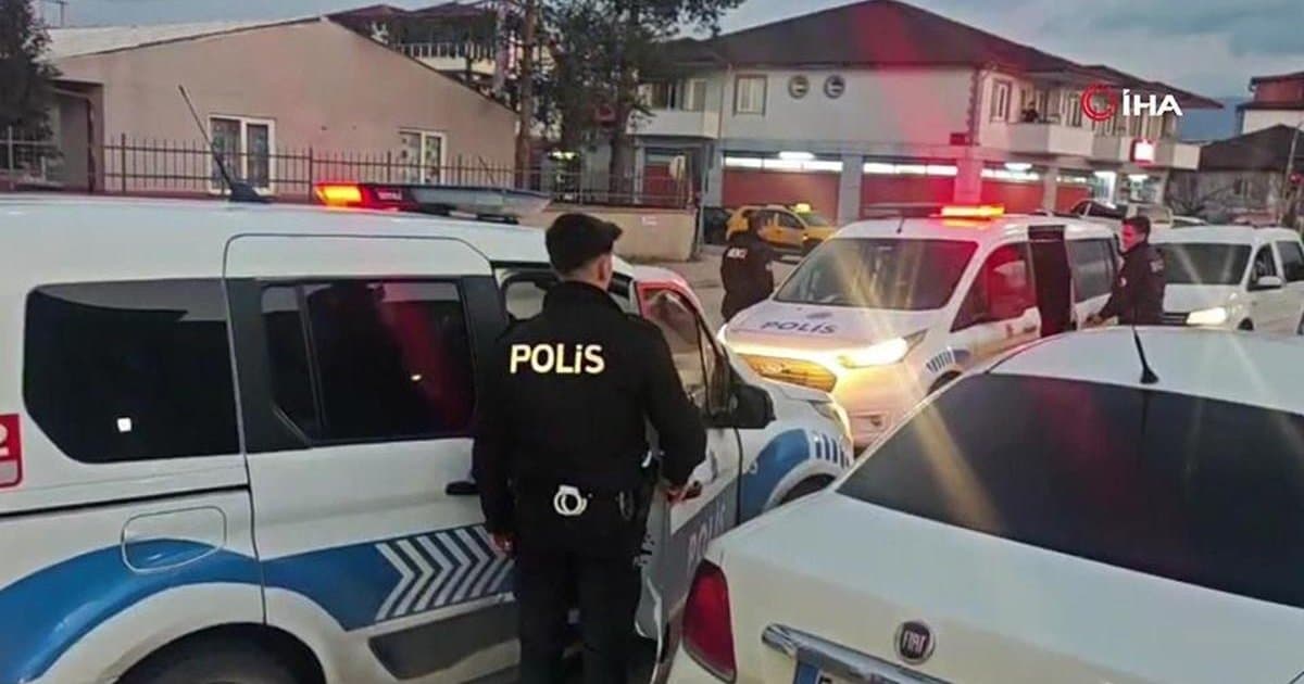 Şiddet gören hamile kadın okul bahçesine sığındı