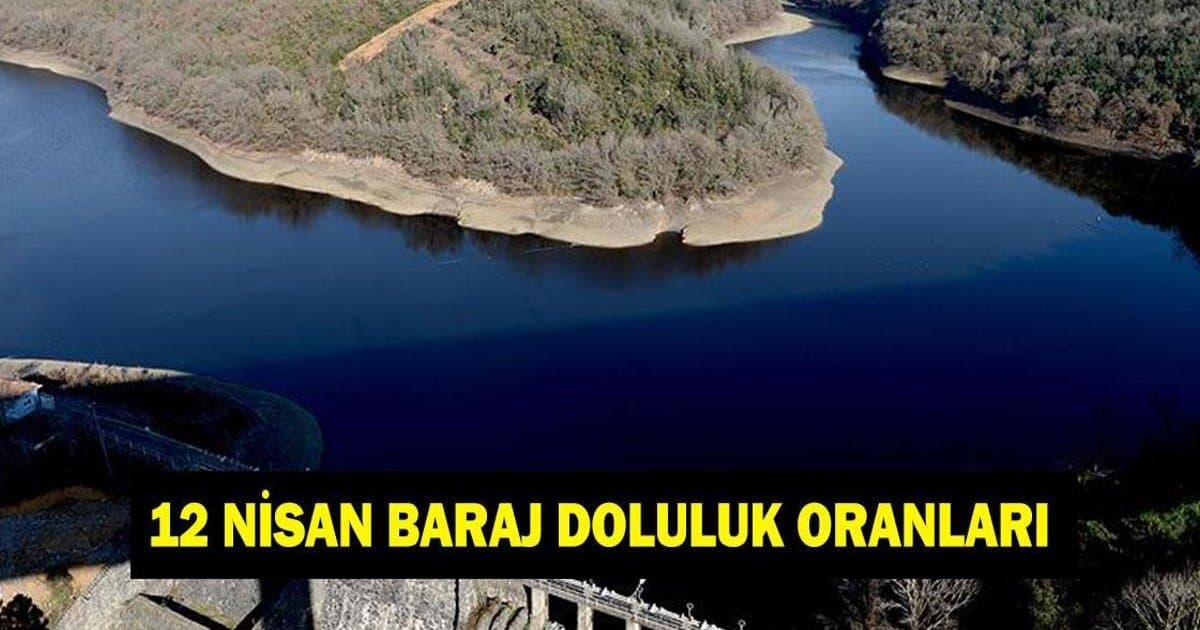 Baraj Doluluk Oranları 12 Nisan: İstanbul, Ankara, İzmir, Bursa