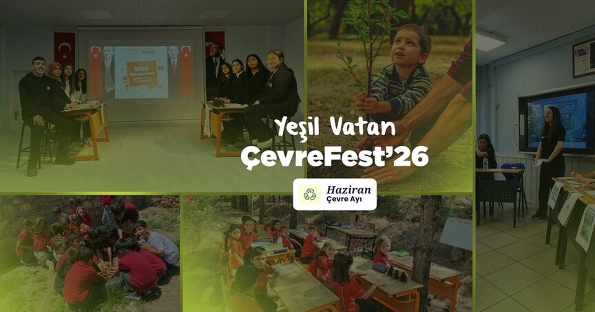 Okullarda Haziran Ayı Çevre Etkinlikleri