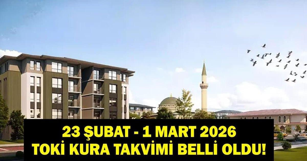 TOKİ Kura Takvimi 23 Şubat - 1 Mart: Hangi İllerde Kura Çekilecek?