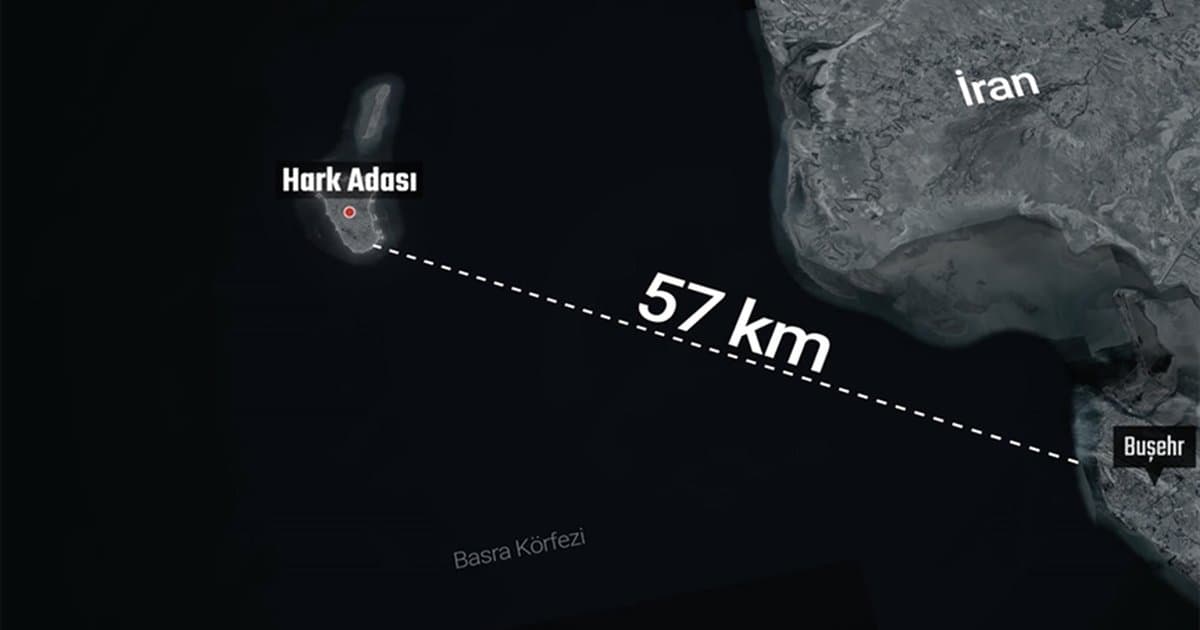 İran'ın petrol ihracatında kritik nokta: Hark Adası