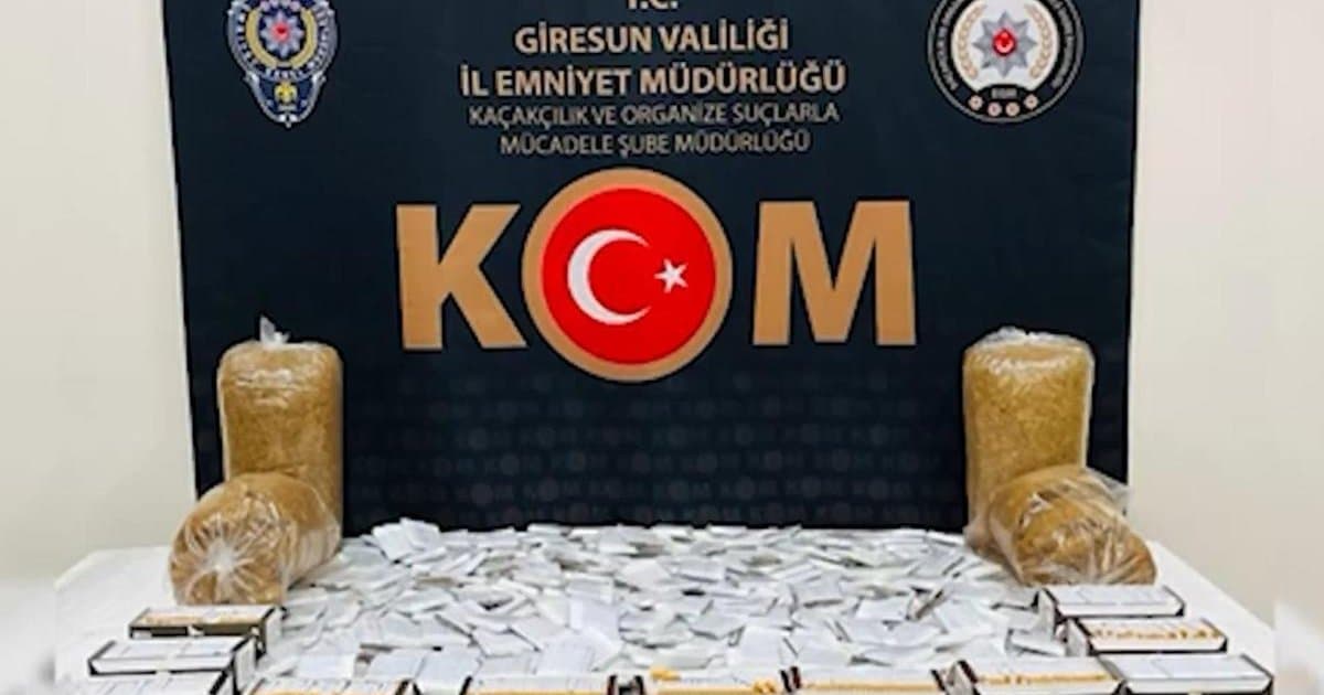 79 ilde kaçak sigara operasyonu