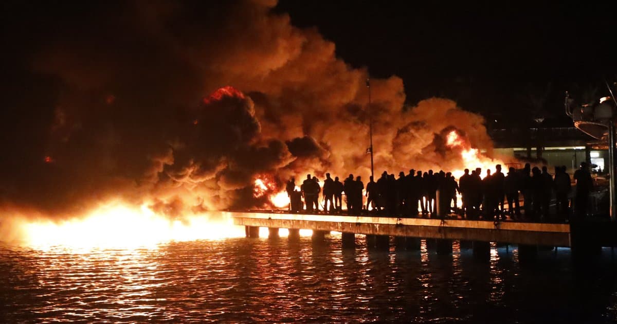 Bodrum'daki milyon dolarlık yangına soruşturma