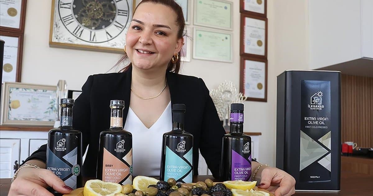 Kadın mühendis zeytinlere katma değer kazandırdı