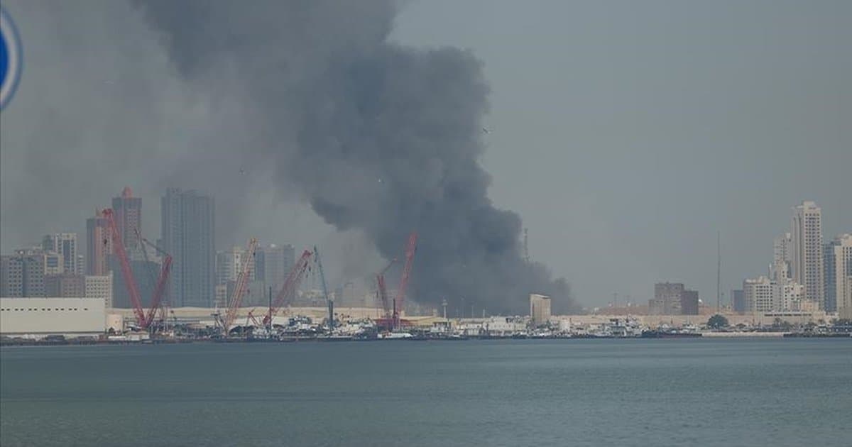 Kuveyt Şuveyh Limanı'na İHA saldırısı