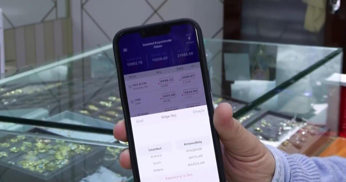 Altın Fiyatları Şimdi Cepte!