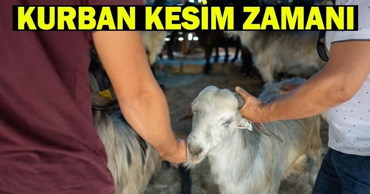 Kurban Kesim Zamanı Ne Zaman Başlar ve Biter?