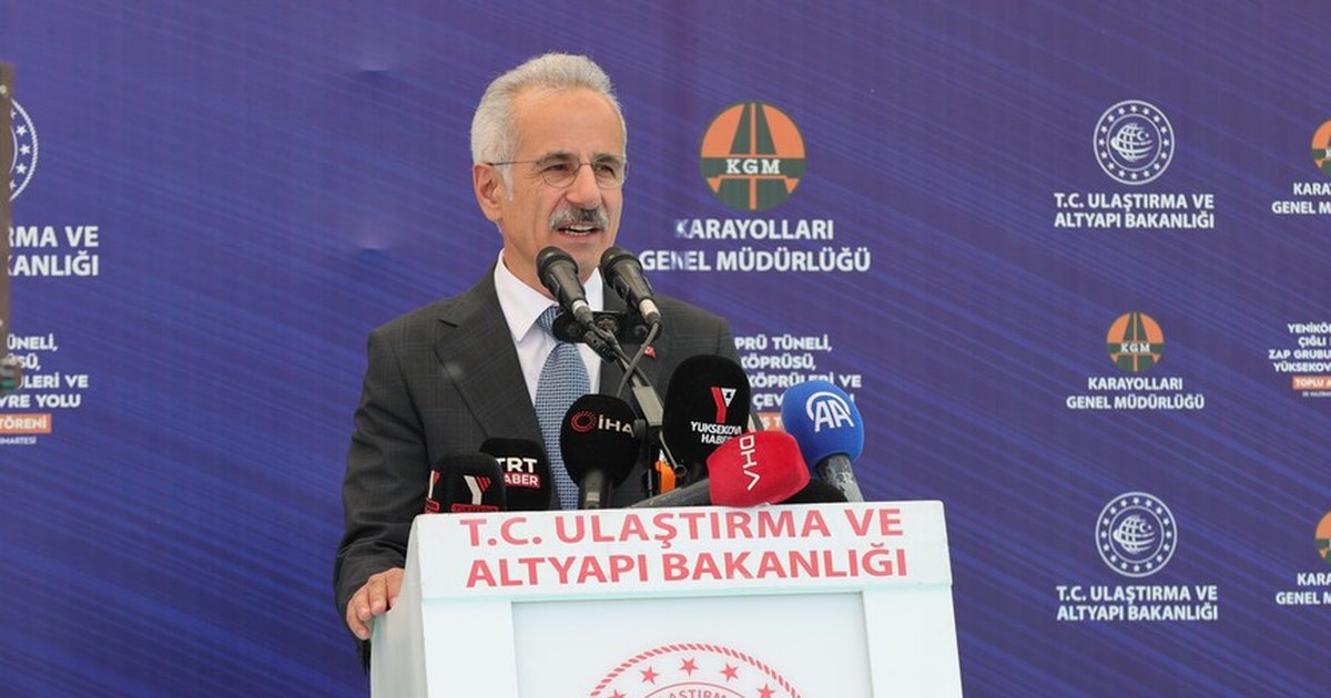 Ulaştırma Bakanı Uraloğlu: Hakkari'yi modern hale getireceğiz
