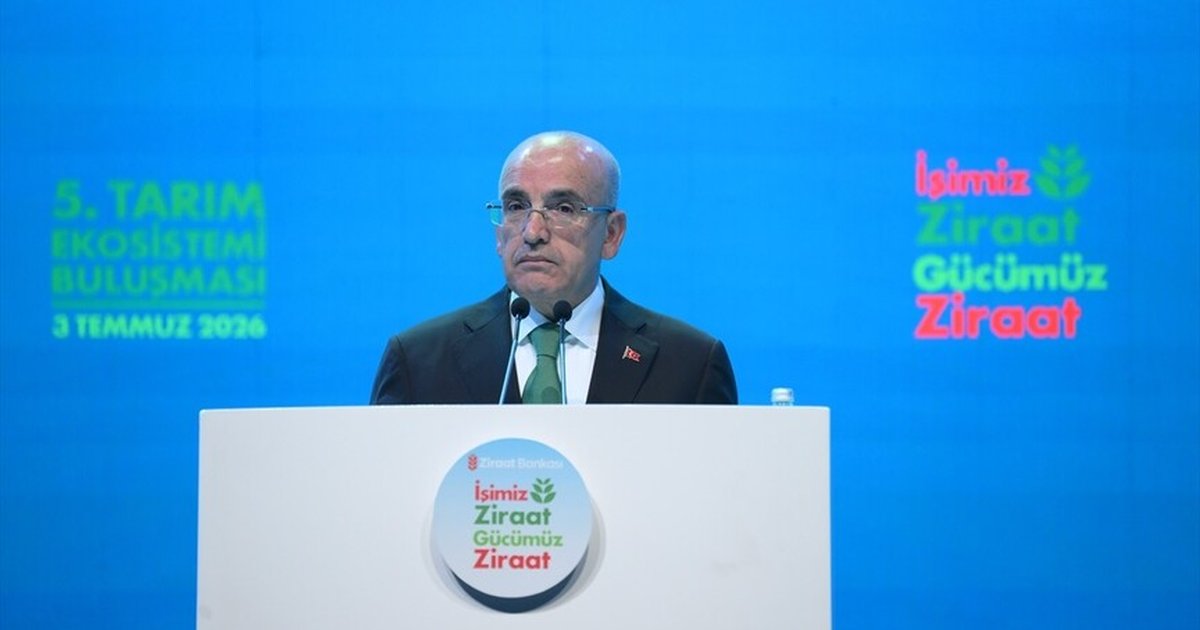 Bakan Şimşek: Tarım Sektörüne 938 Milyar Liralık Destek