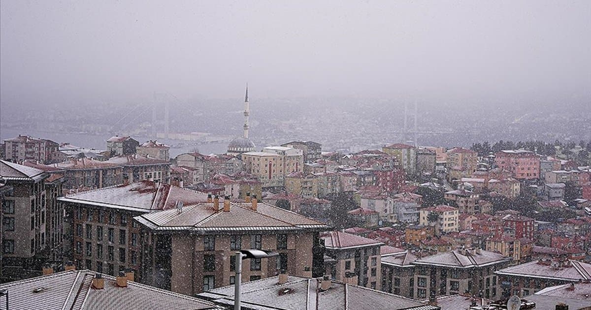 İstanbul'da hava sıcaklığı düşüyor: Sulu kar yağışı bekleniyor