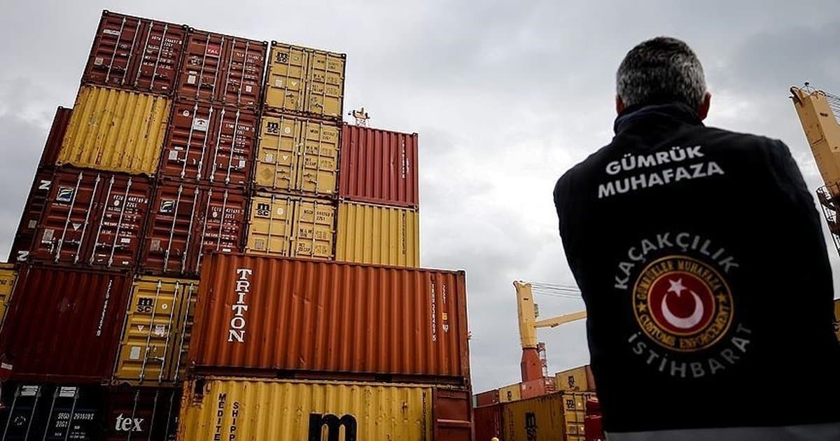 Ambarlı Limanı'nda 14 milyar liralık uyuşturucu yakalandı