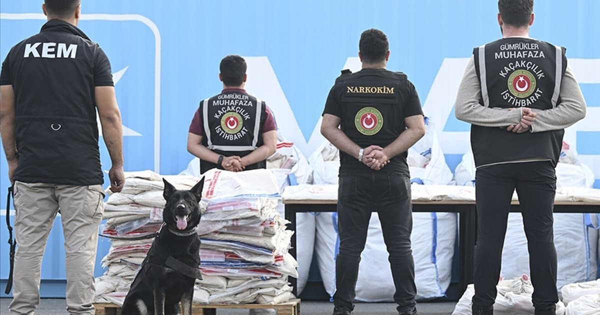 Gümrükler Muhafaza uyuşturucu operasyonu