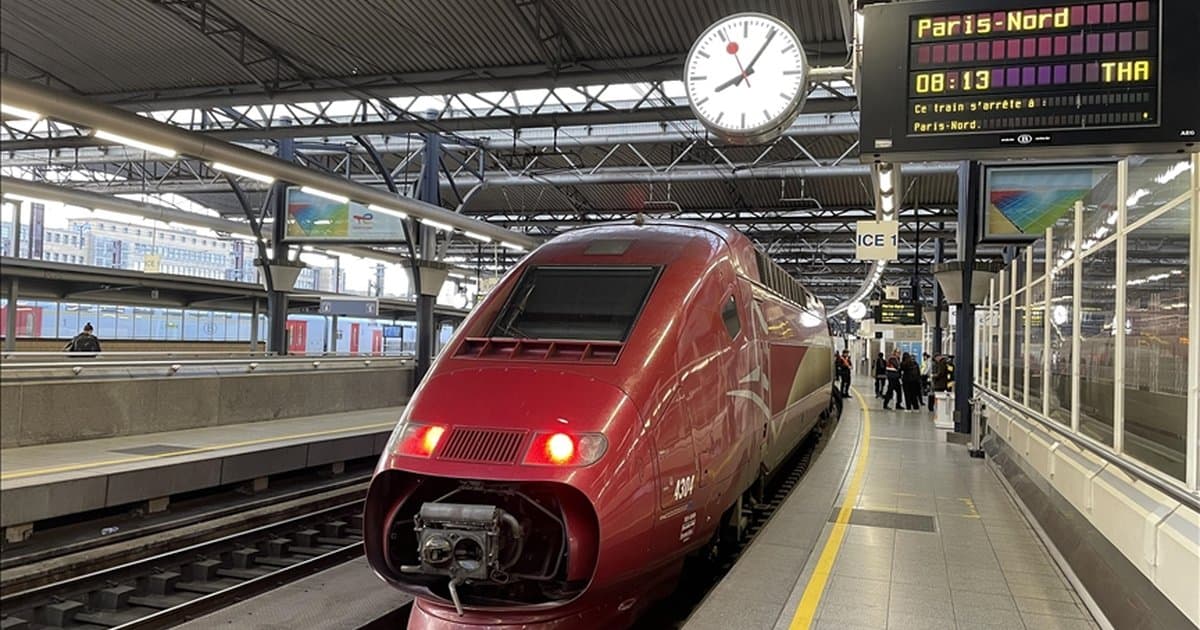 Brüksel'de demir yolu çalışmaları tren seferlerini etkileyecek