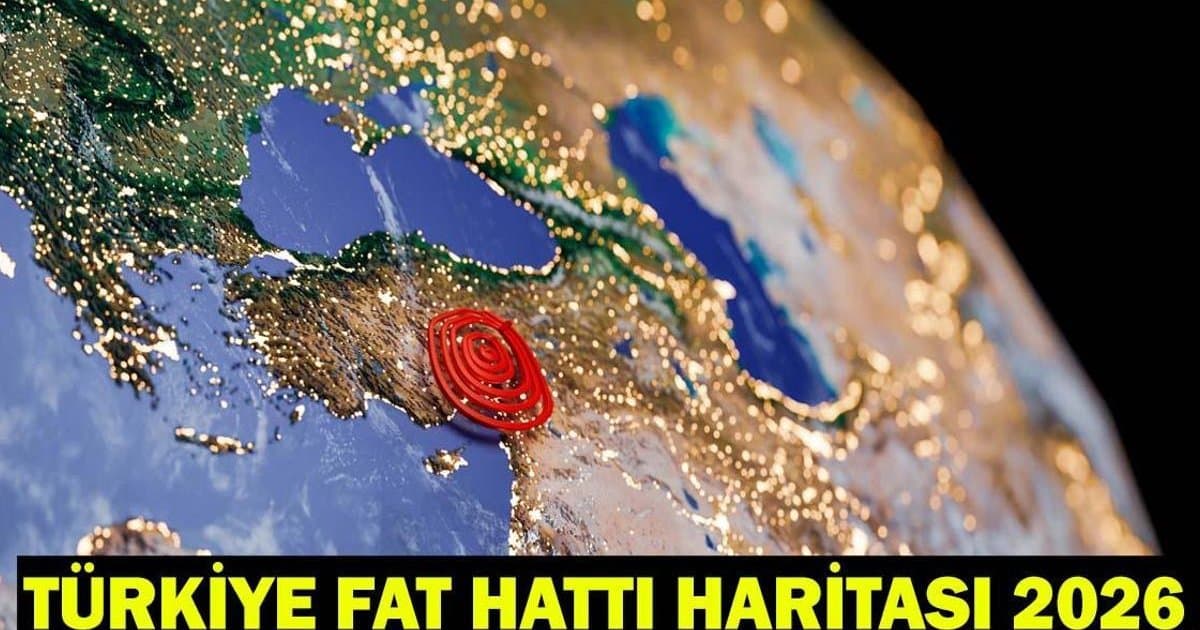 AFAD ve MTA'dan Türkiye Fay Hattı Haritası 2026 Güncellemesi
